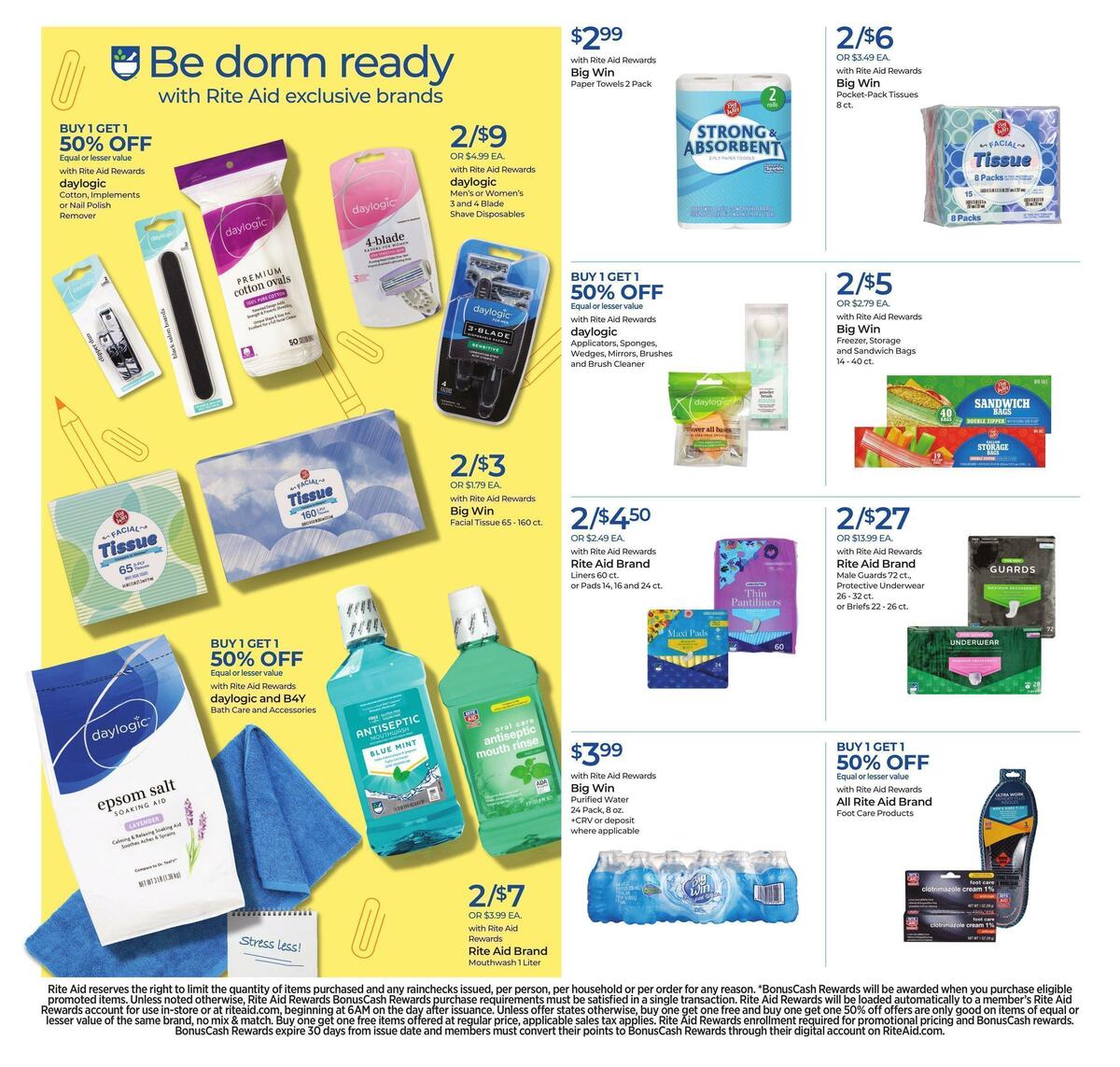 Rite Aid Weekly Ad from August 7