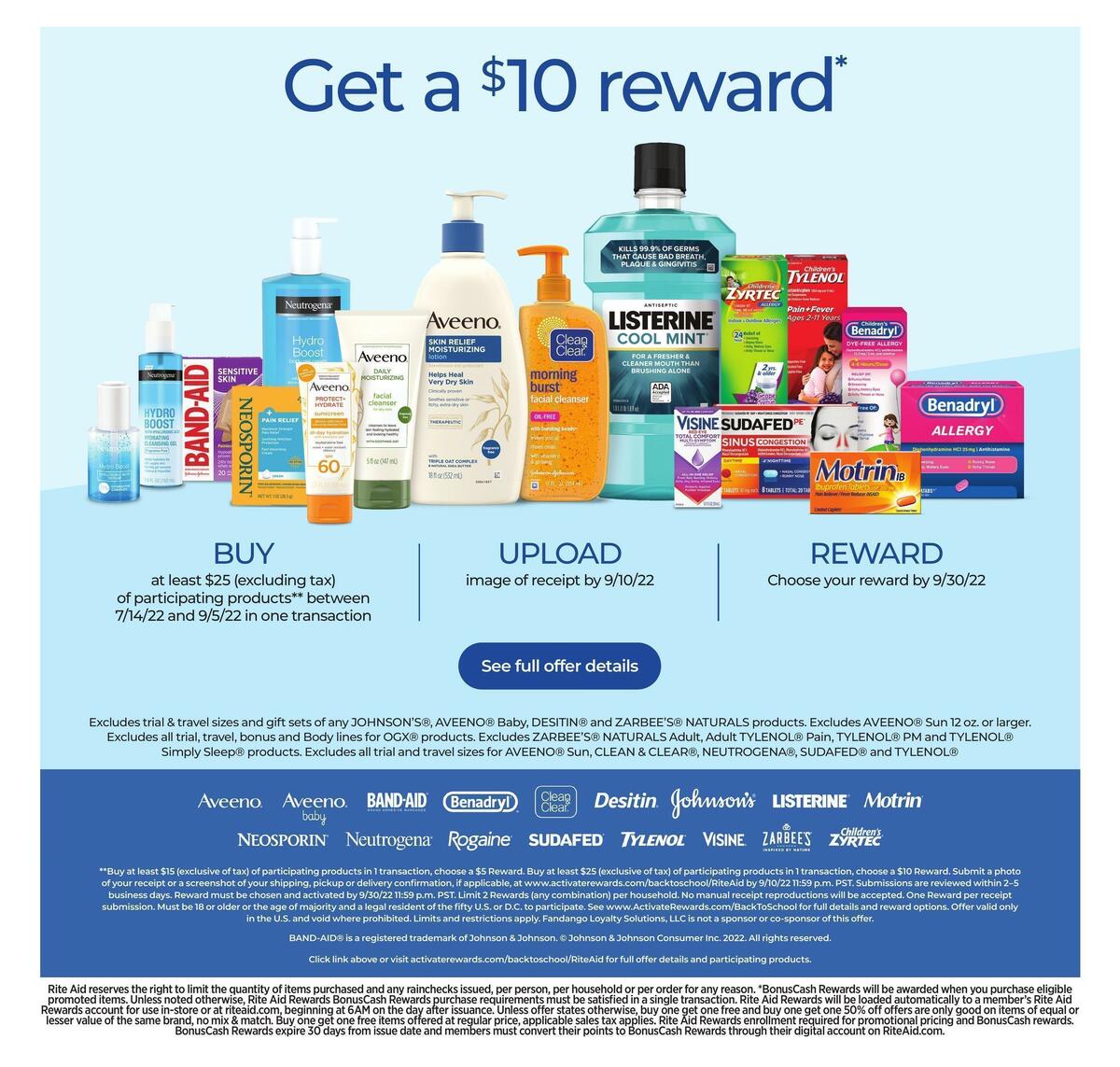 Rite Aid Weekly Ad from August 14