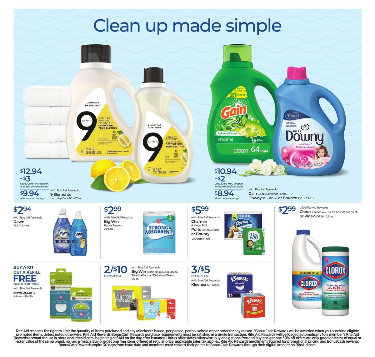 Rite Aid Weekly Ad from August 21