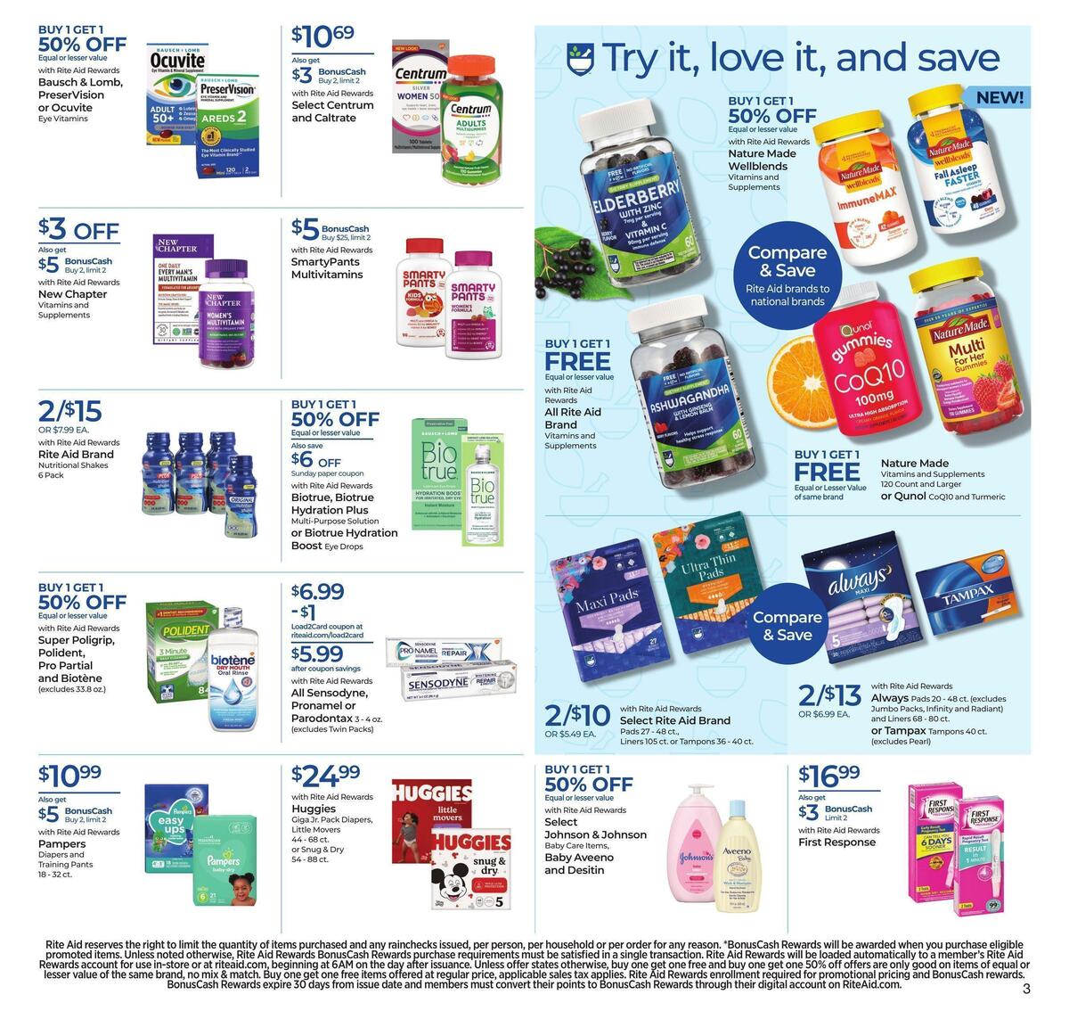 Rite Aid Weekly Ad from August 21