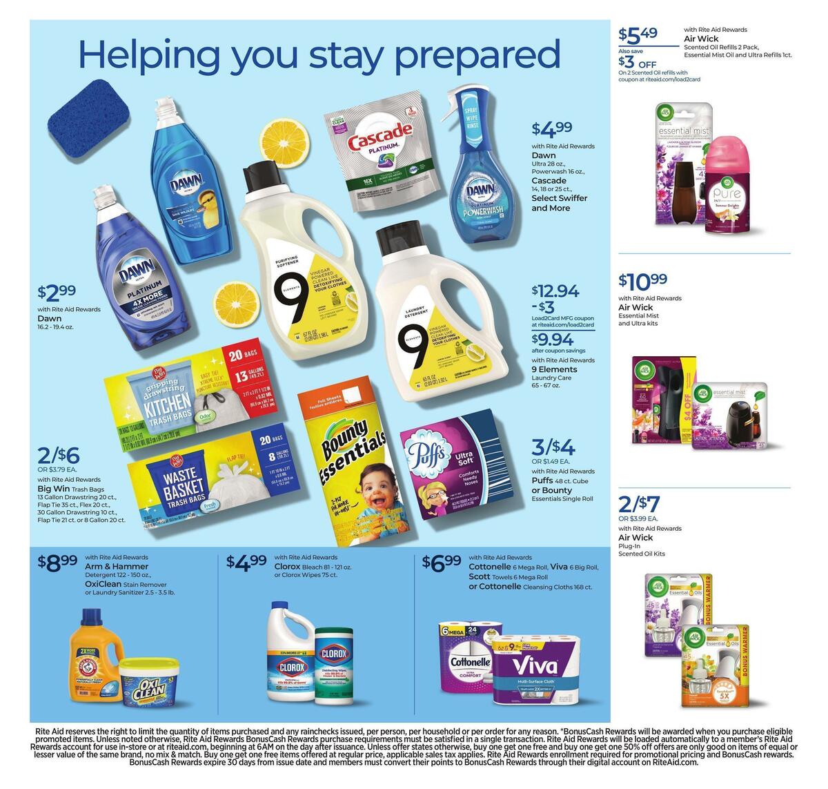 Rite Aid Weekly Ad from August 28