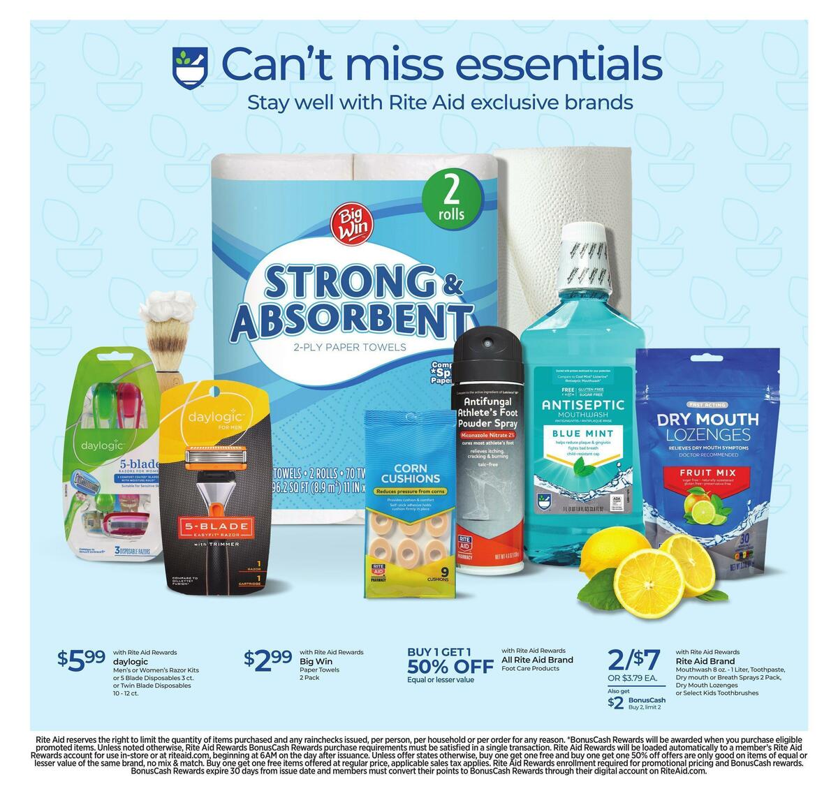 Rite Aid Weekly Ad from August 28