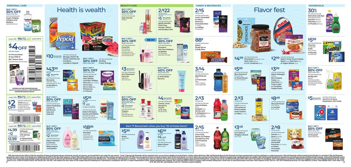 Rite Aid Weekly Ad from September 4