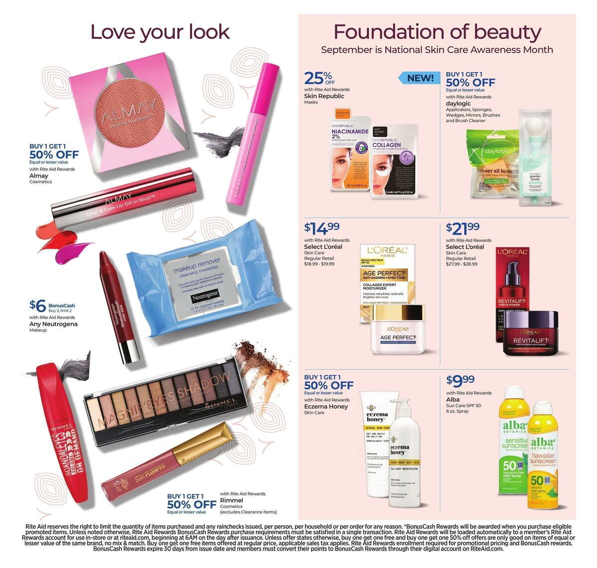 Rite Aid Weekly Ad from September 4