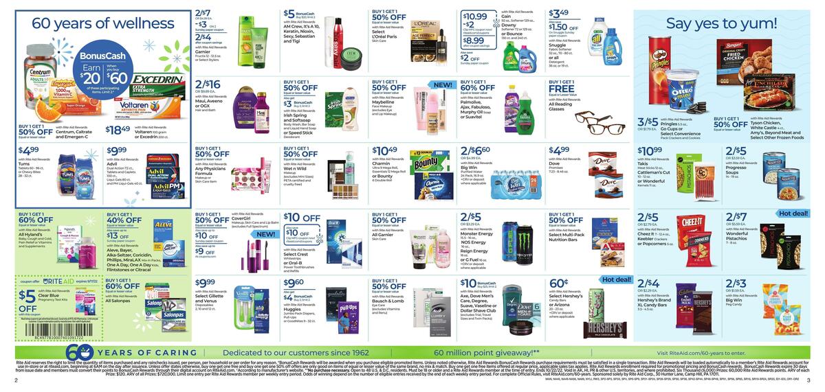 Rite Aid Weekly Ad from September 11