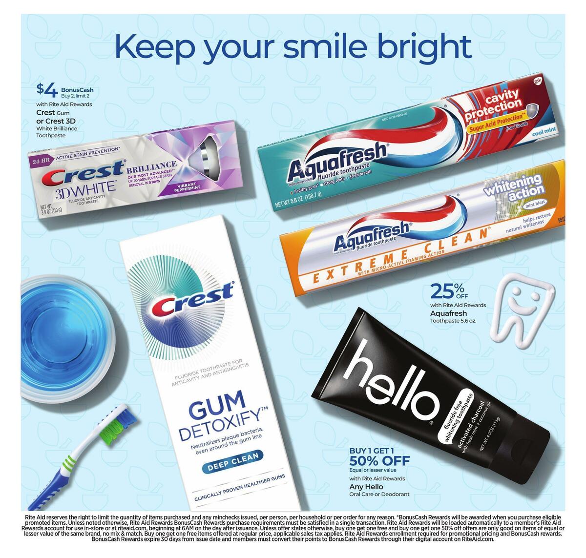Rite Aid Weekly Ad from September 18
