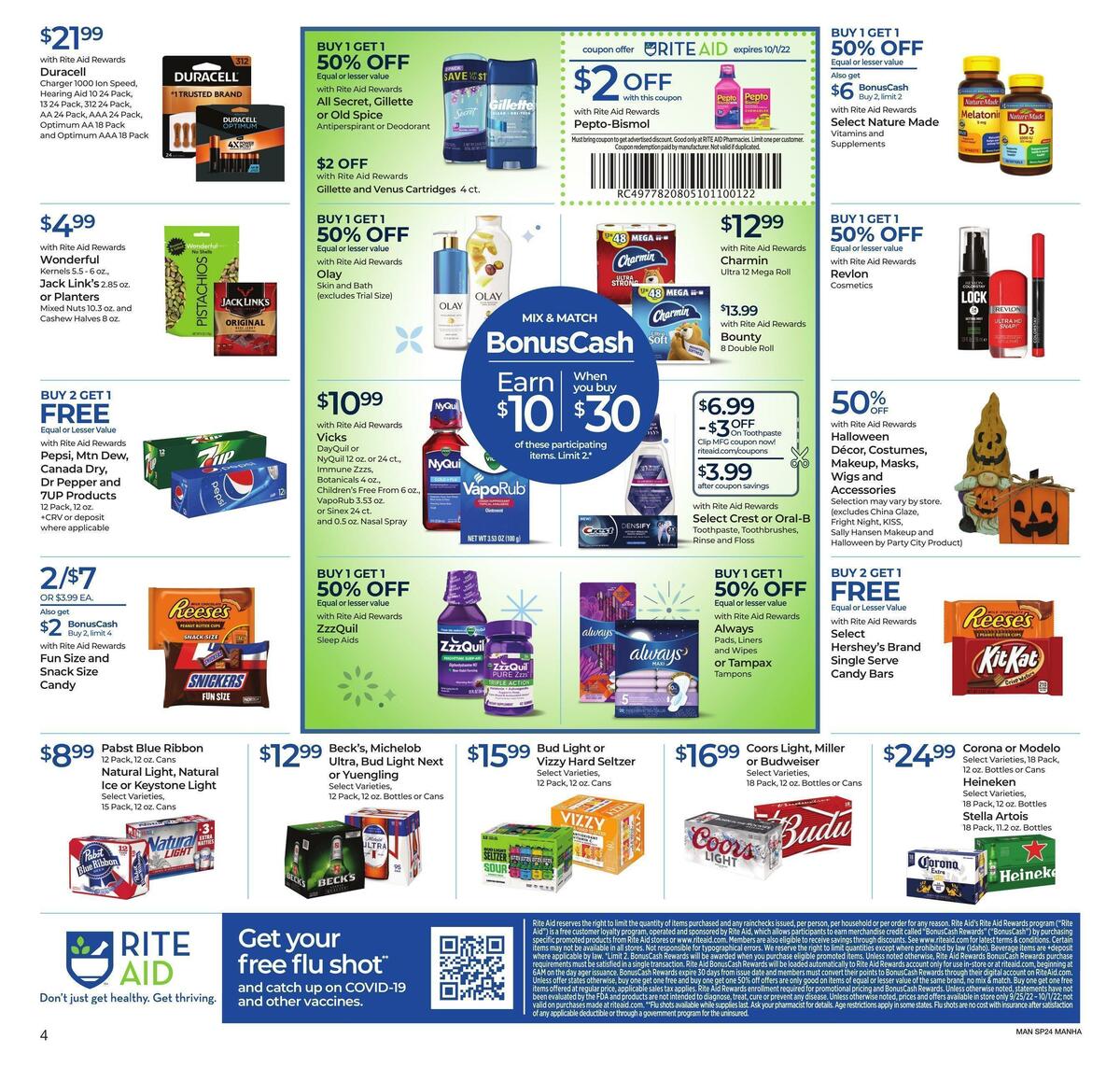 Rite Aid Weekly Ad from September 25