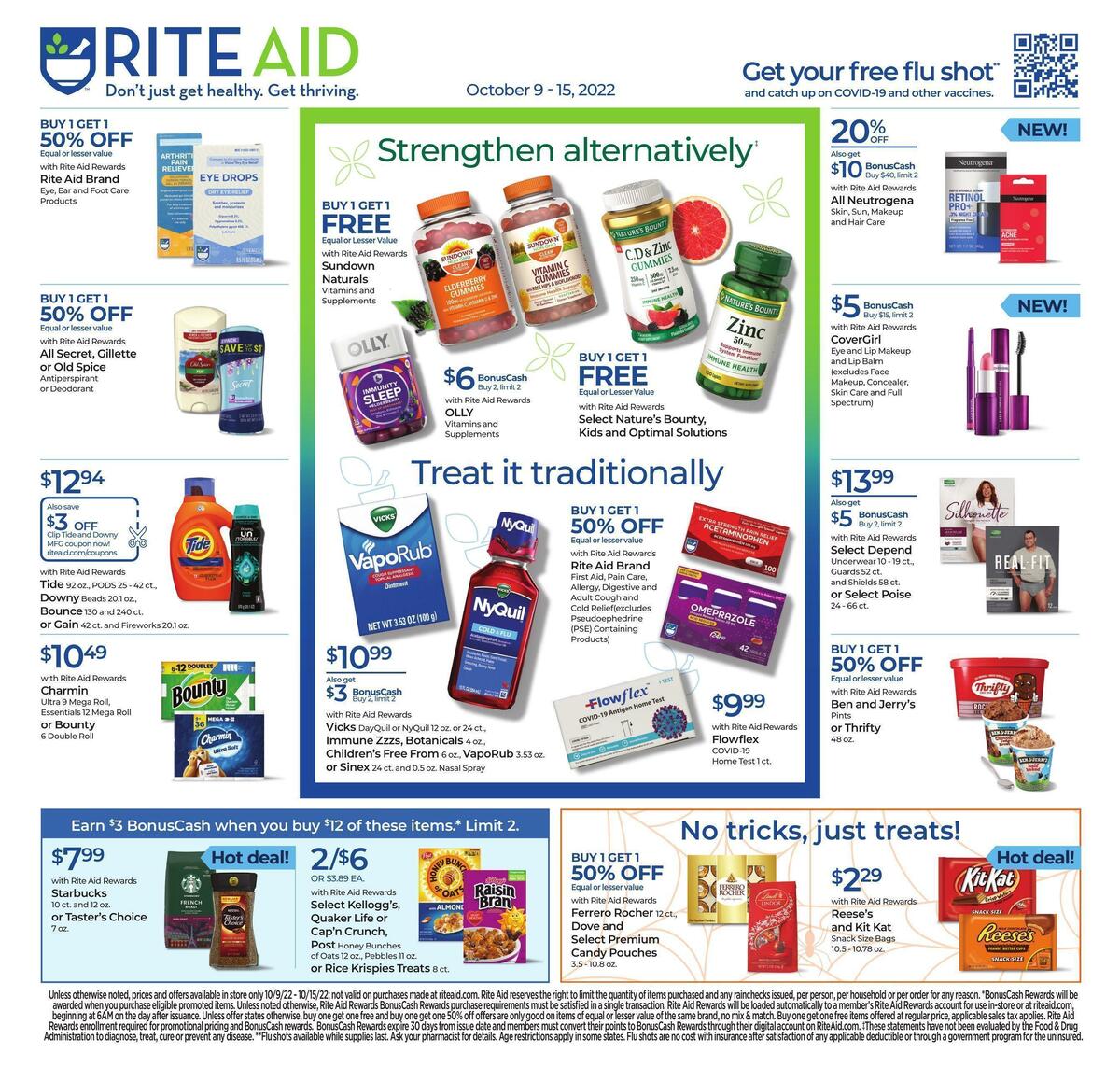 Rite Aid Weekly Ad from October 9