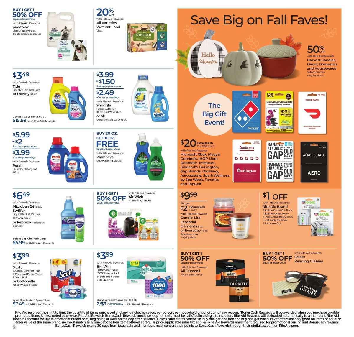Rite Aid Weekly Ad from October 16