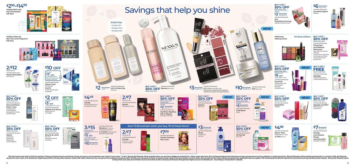 Rite Aid Weekly Ad from October 30