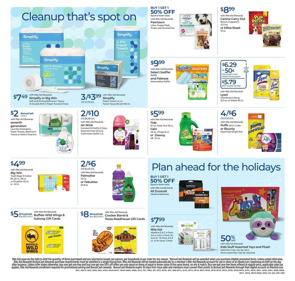 Rite Aid Weekly Ad from October 30