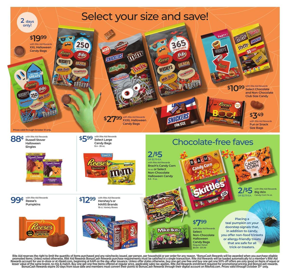 Rite Aid Weekly Ad from October 30