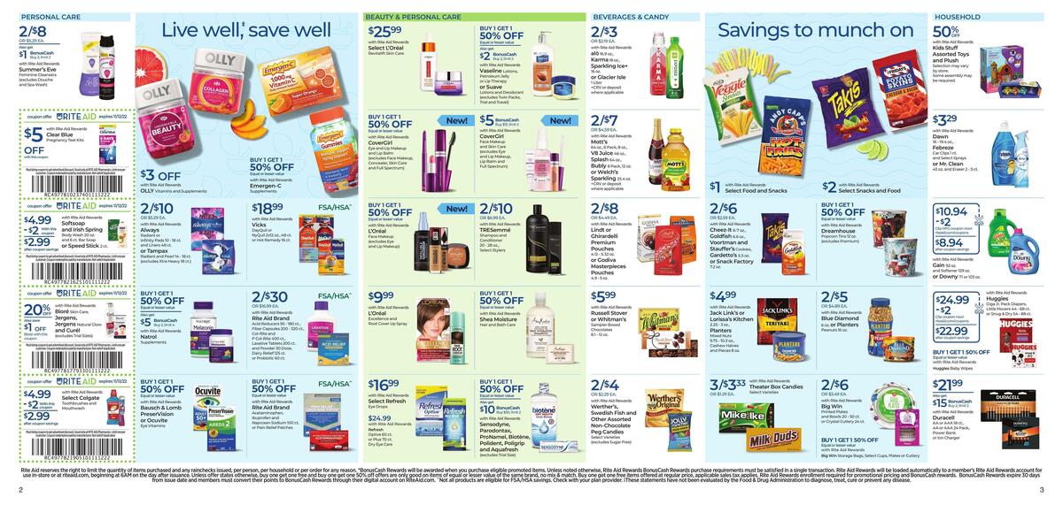 Rite Aid Weekly Ad from November 6
