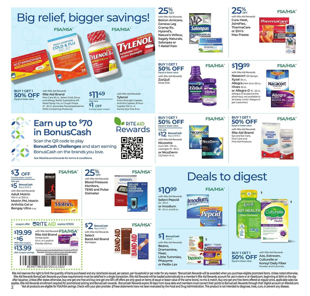 Rite Aid Weekly Ad from November 13