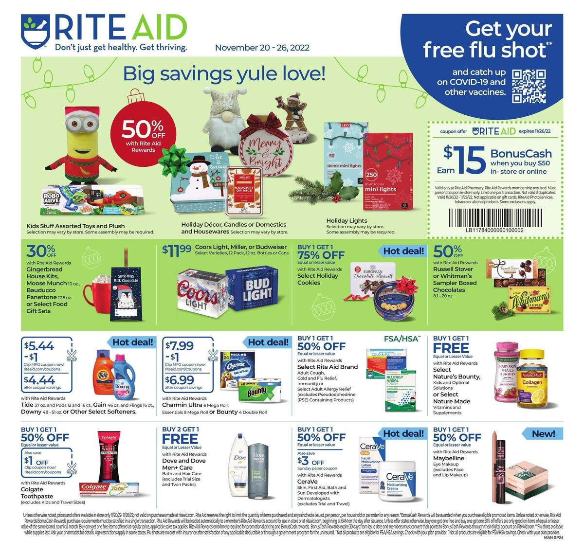 Rite Aid Weekly Ad from November 20