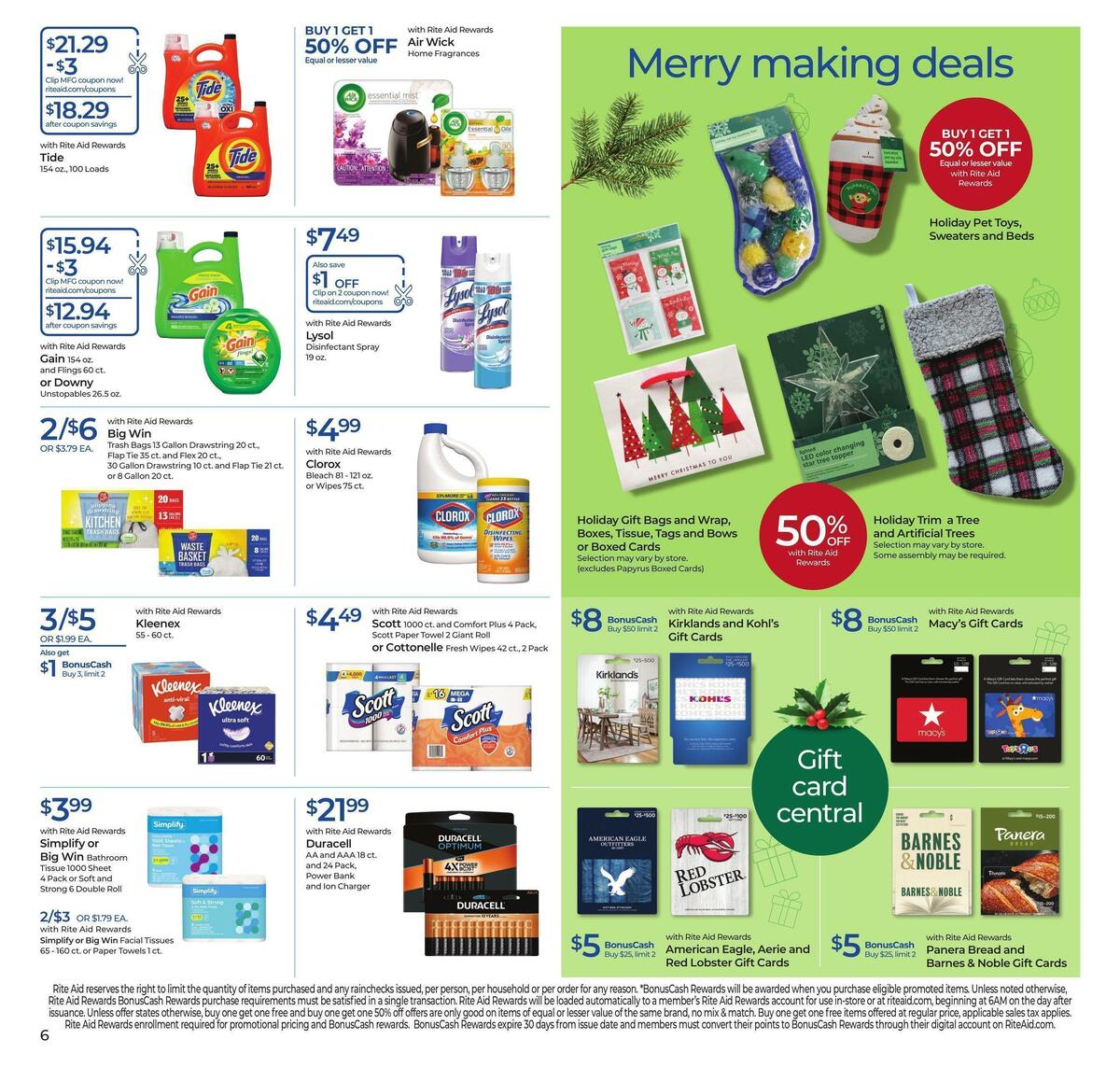 Rite Aid Weekly Ad from November 20