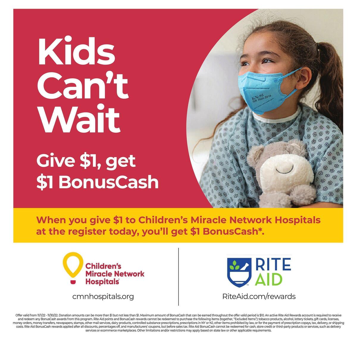 Rite Aid Weekly Ad from November 20