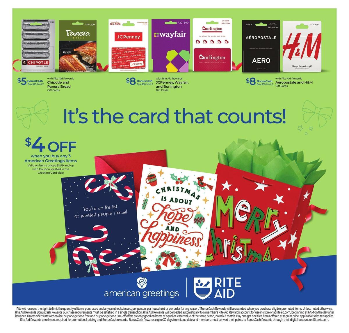 Rite Aid Weekly Ad from December 18