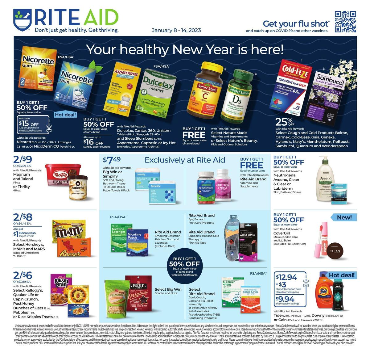 Rite Aid Weekly Ad from January 8