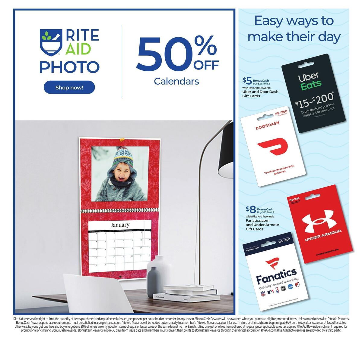 Rite Aid Weekly Ad from January 8