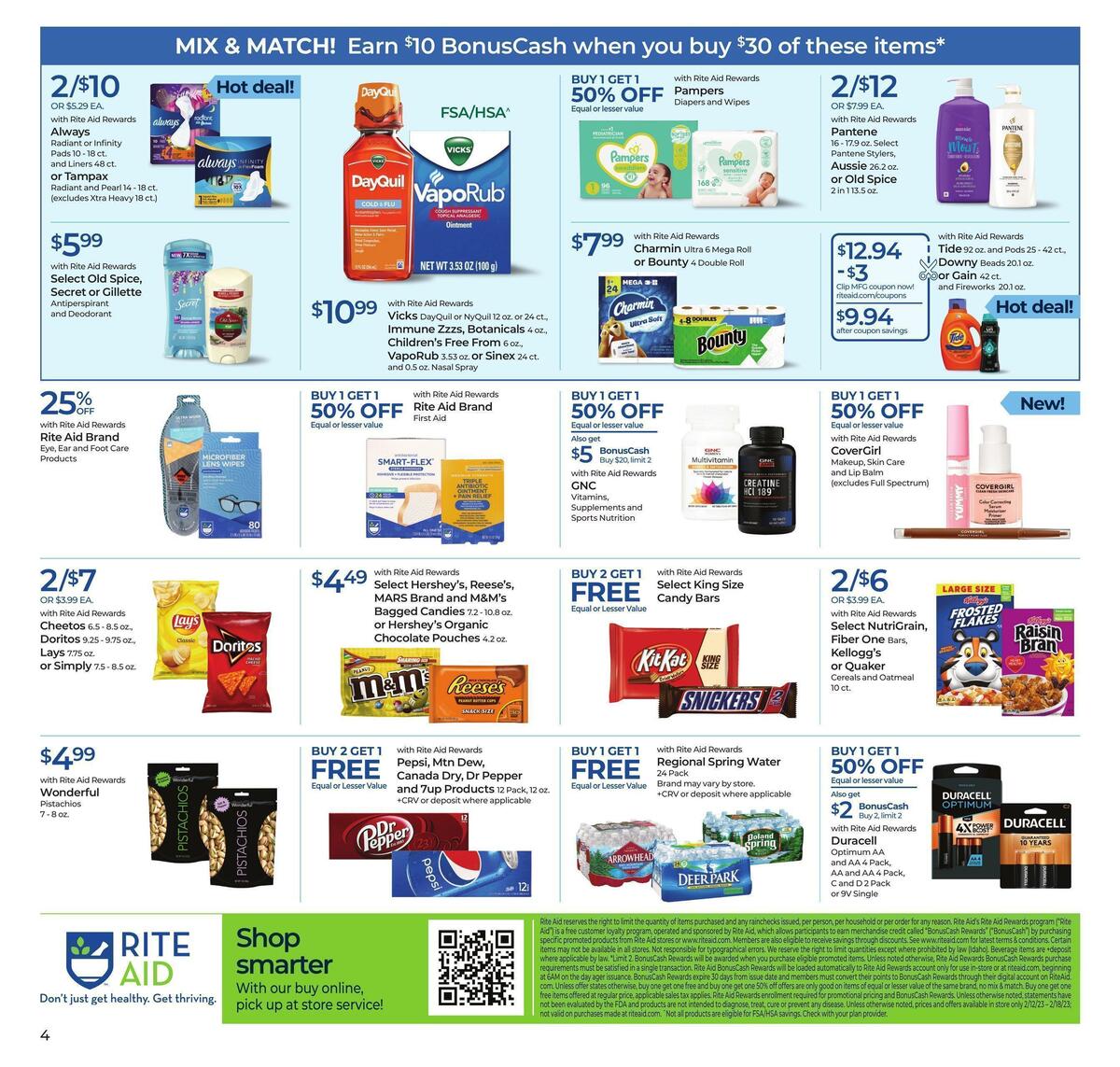 Rite Aid Weekly Ad from February 12