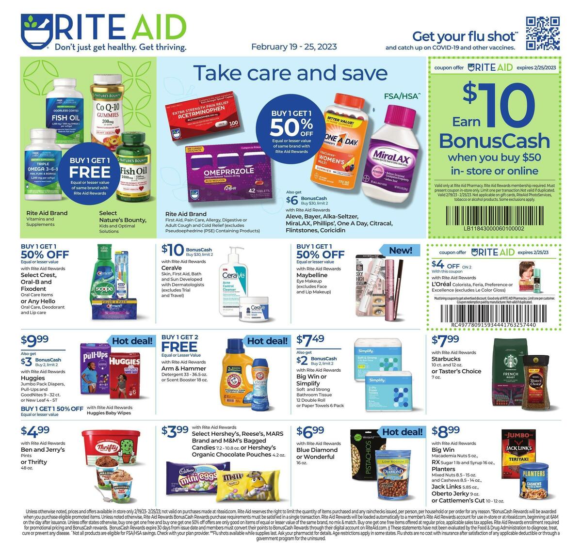 Rite Aid Weekly Ad from February 19