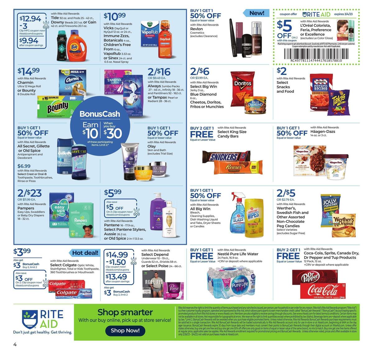 Rite Aid Weekly Ad from February 26