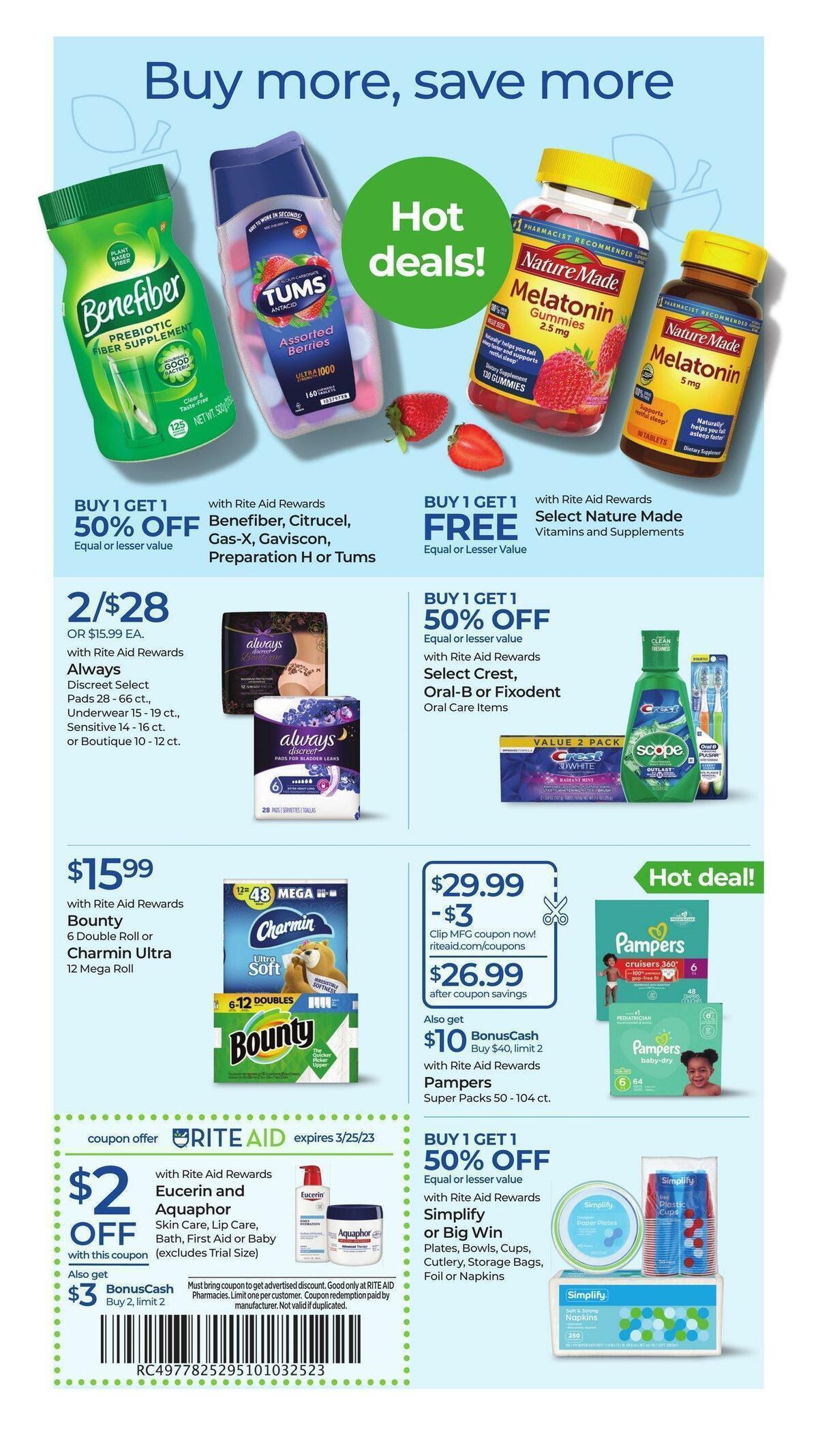 Rite Aid Weekly Ad from March 19