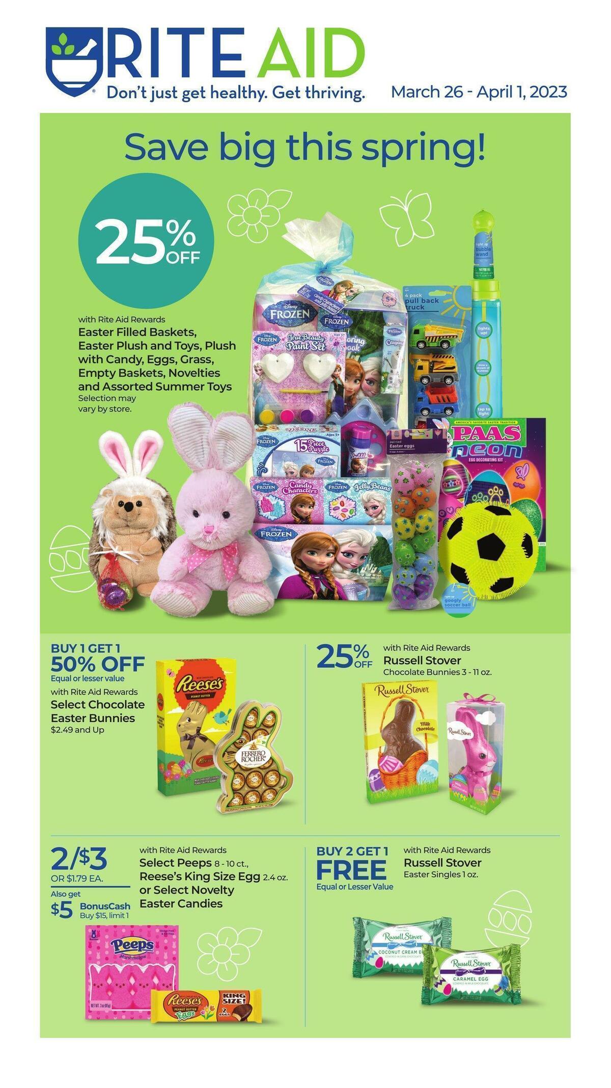Rite Aid Weekly Ad from March 26