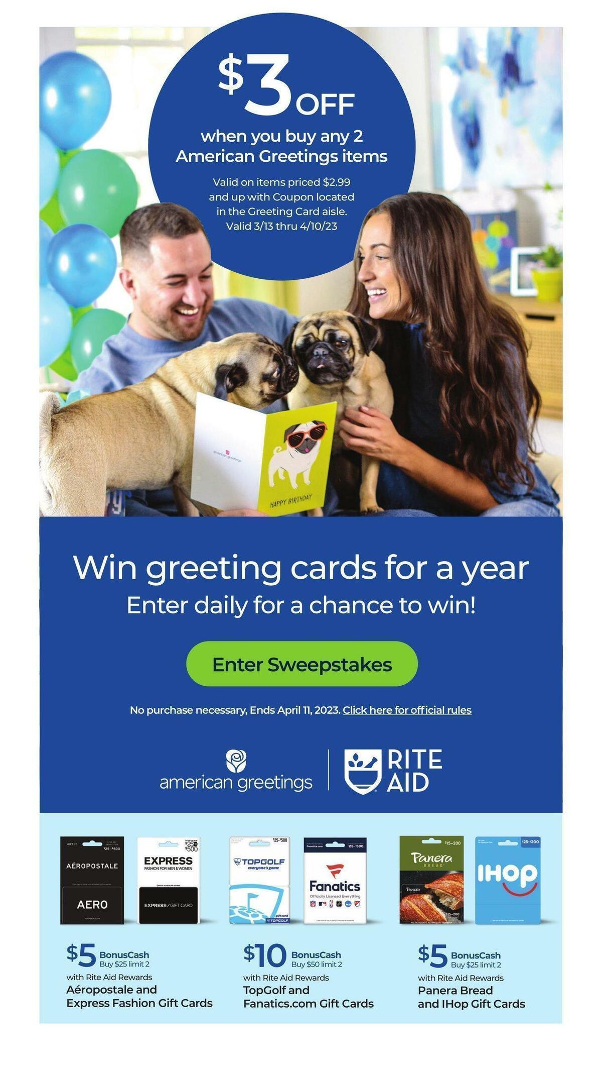 Rite Aid Weekly Ad from April 2