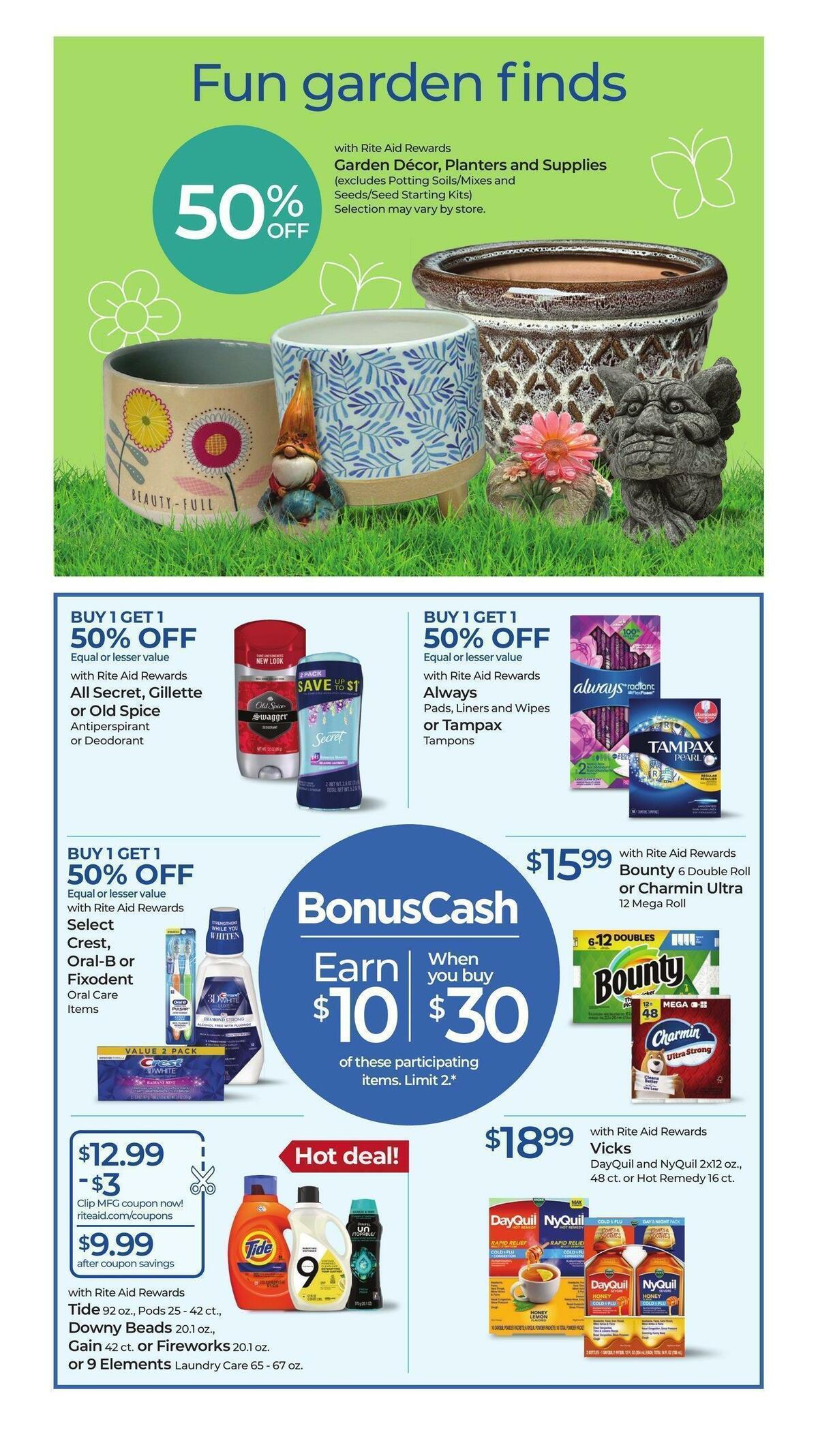 Rite Aid Weekly Ad from April 2