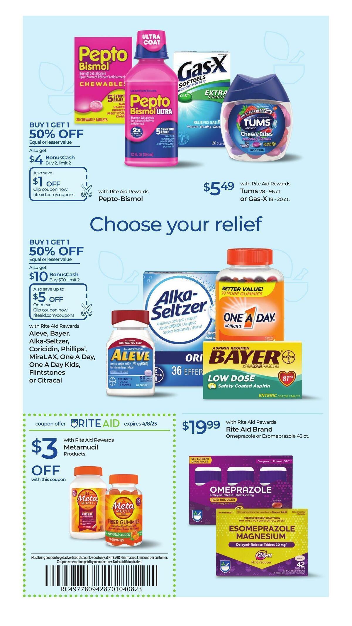 Rite Aid Weekly Ad from April 2