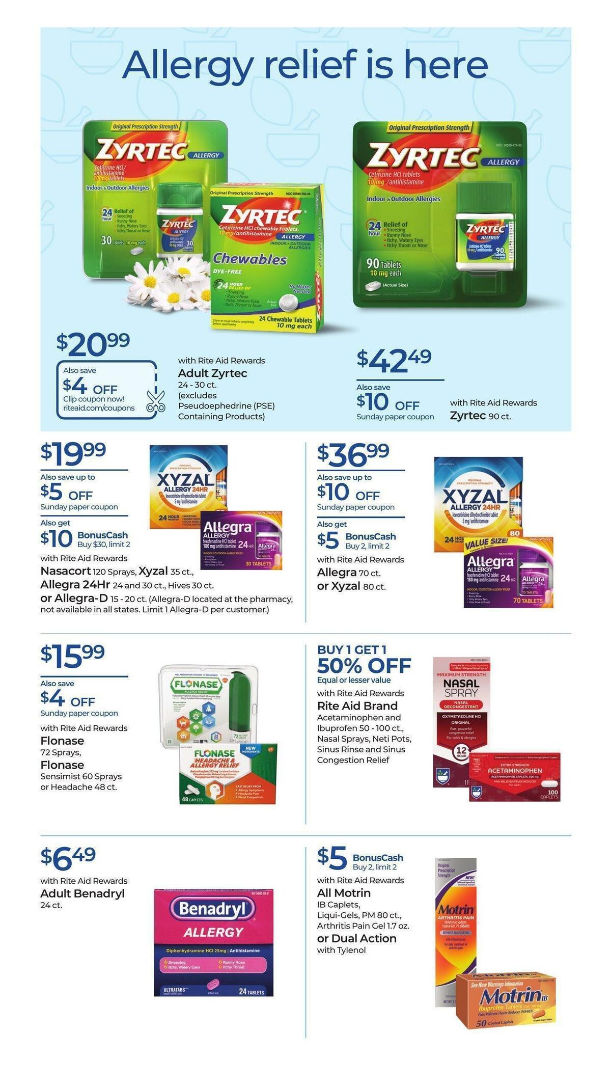 Rite Aid Weekly Ad from April 23