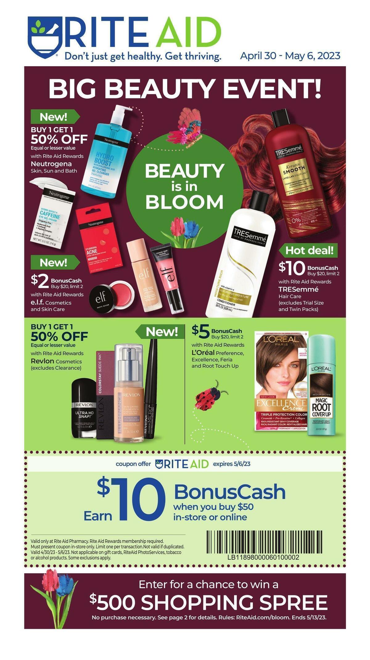 Rite Aid Weekly Ad from April 30