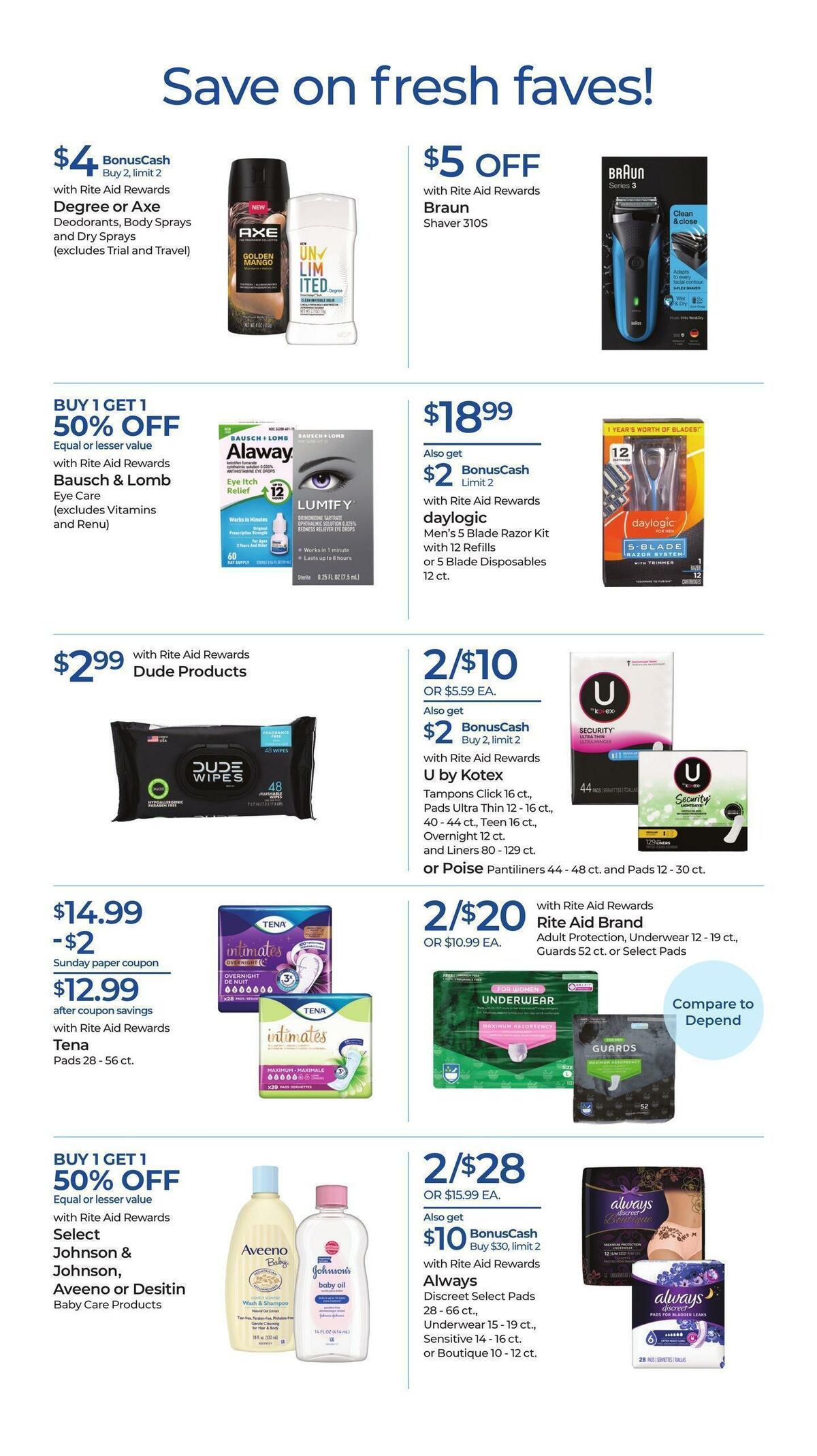 Rite Aid Weekly Ad from April 30