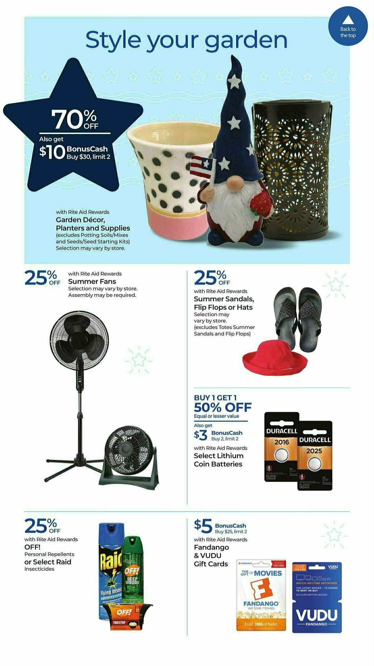 Rite Aid Weekly Ad from July 2