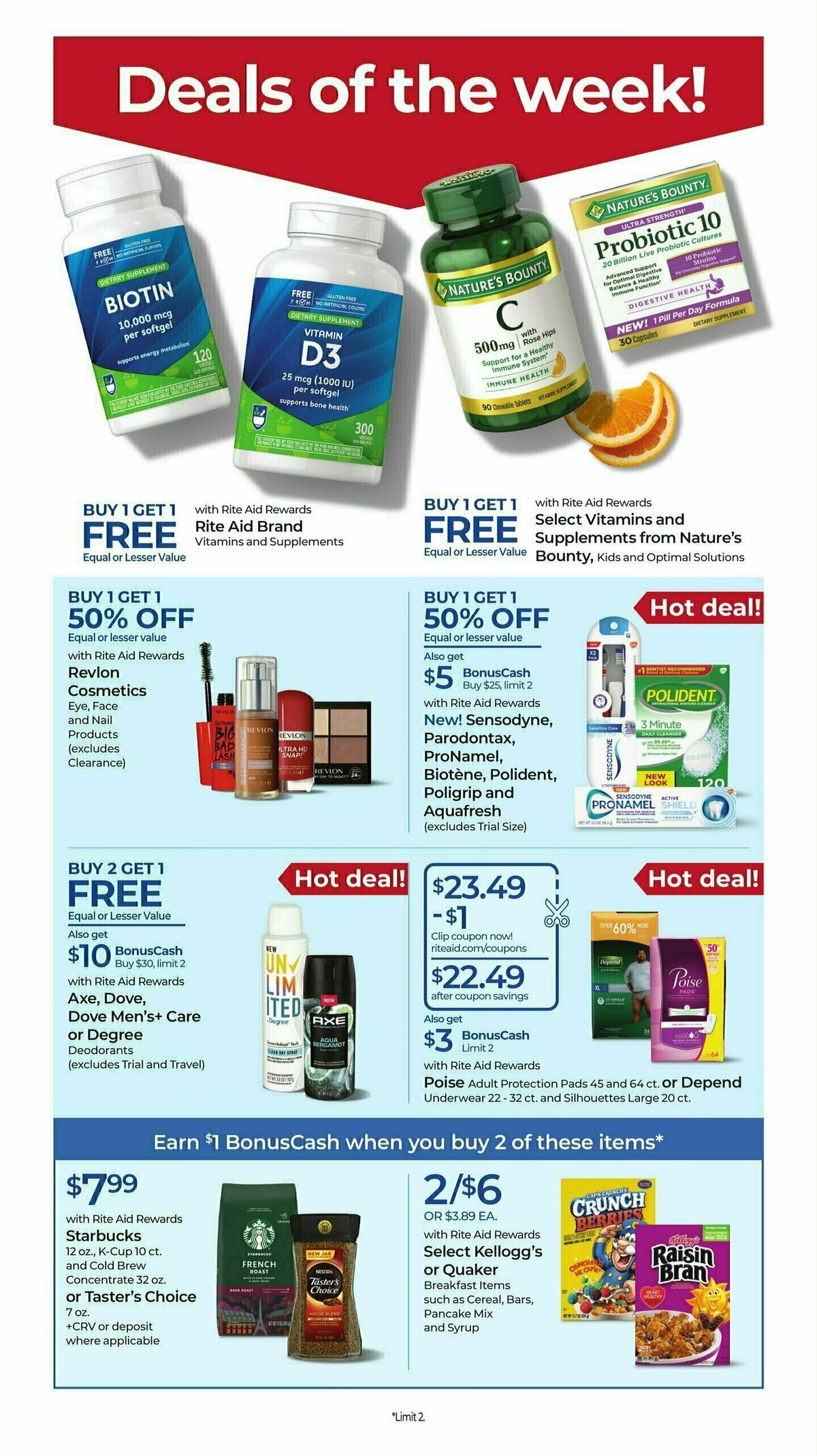 Rite Aid Weekly Ad from July 2