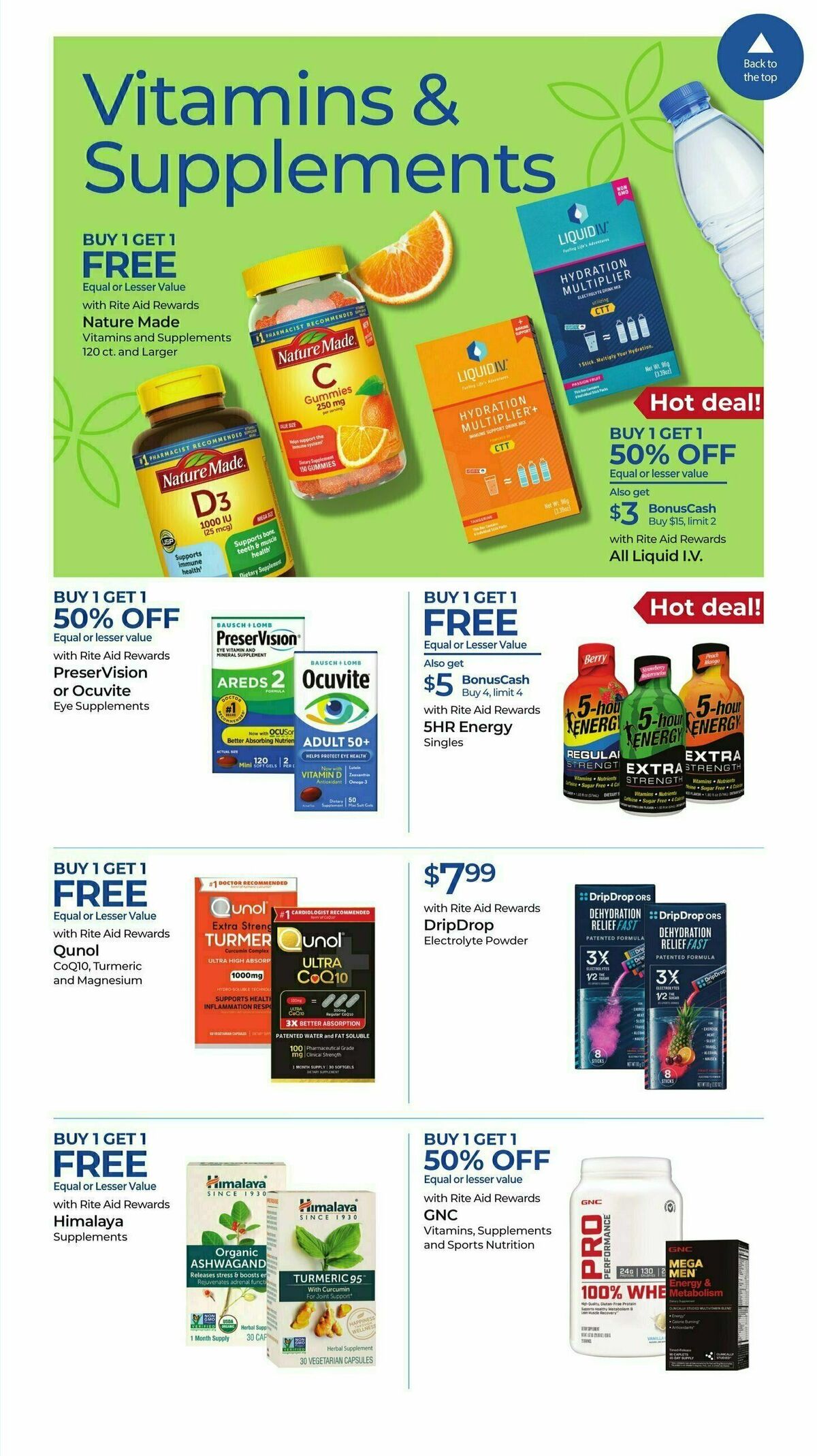 Rite Aid Weekly Ad from July 2