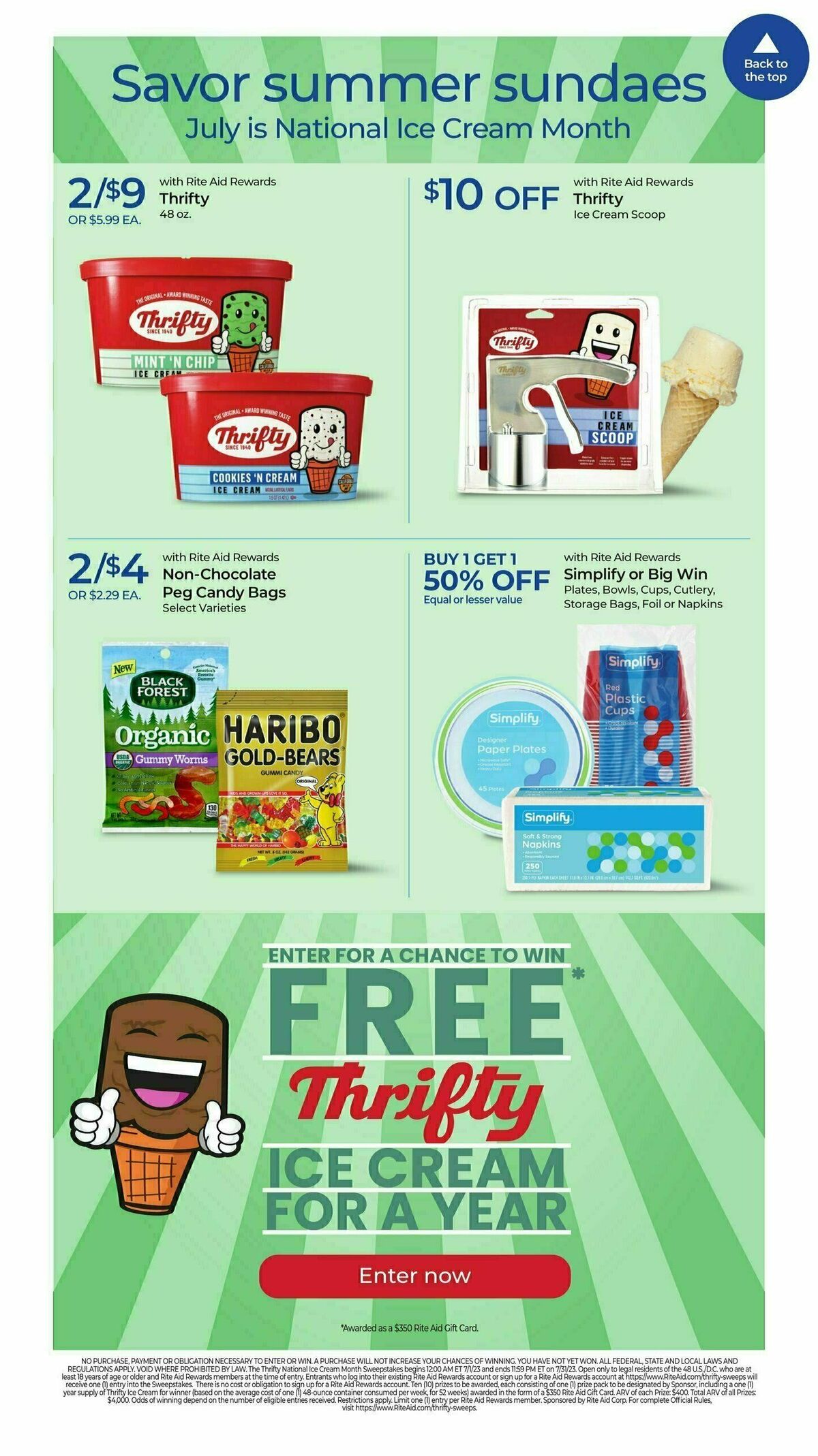 Rite Aid Weekly Ad from July 23