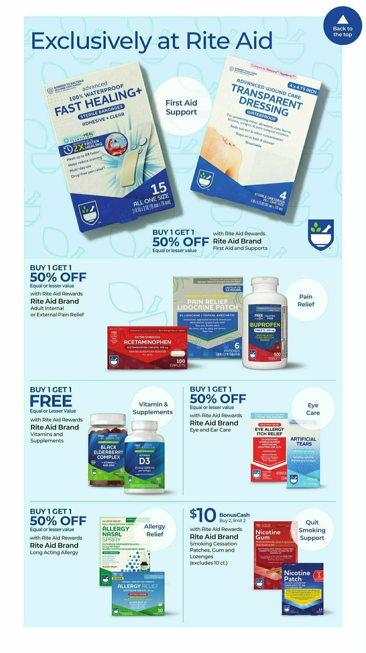 Rite Aid Weekly Ad from July 23