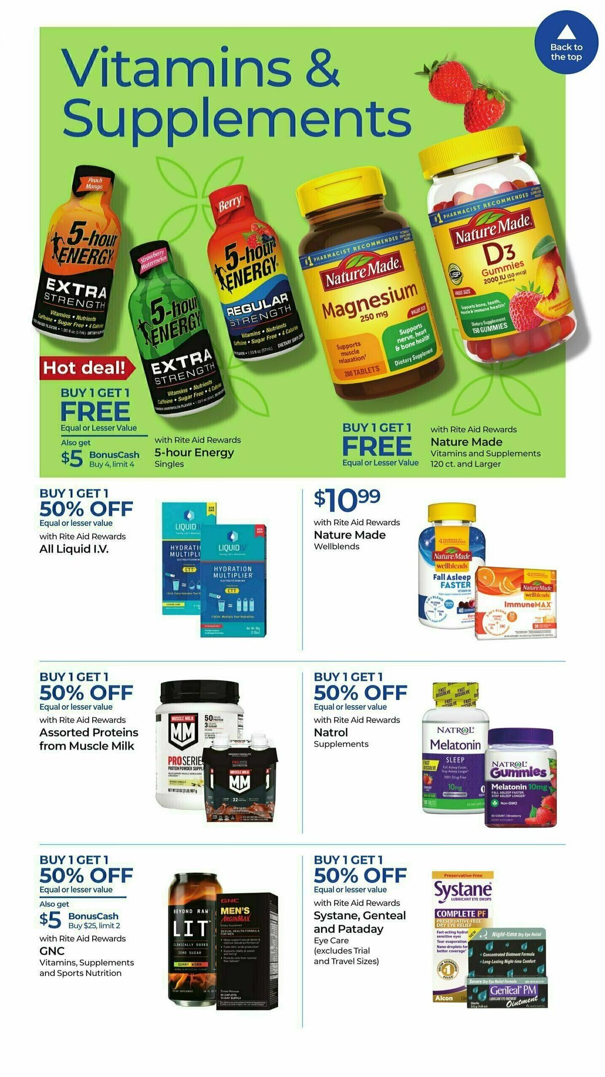 Rite Aid Weekly Ad from July 23