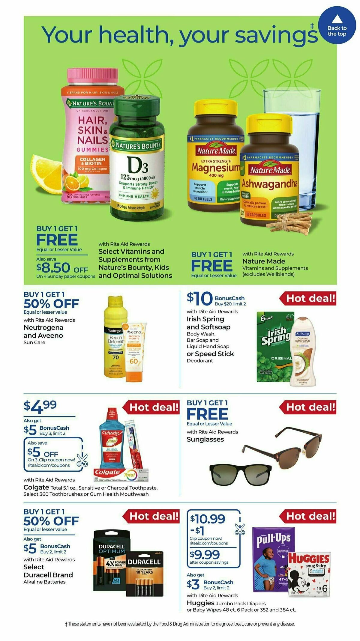 Rite Aid Weekly Ad from July 30