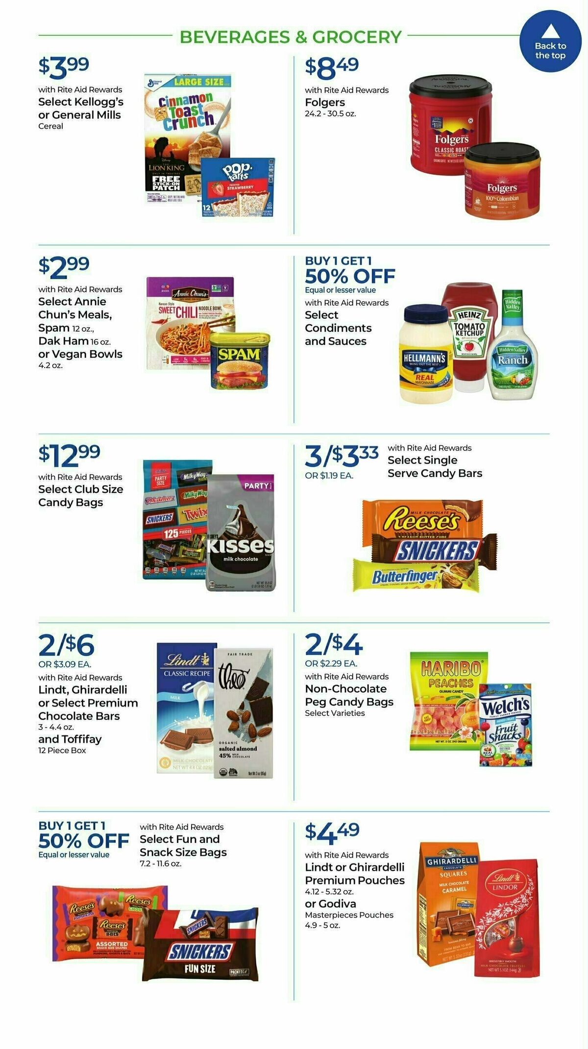 Rite Aid Weekly Ad from August 6