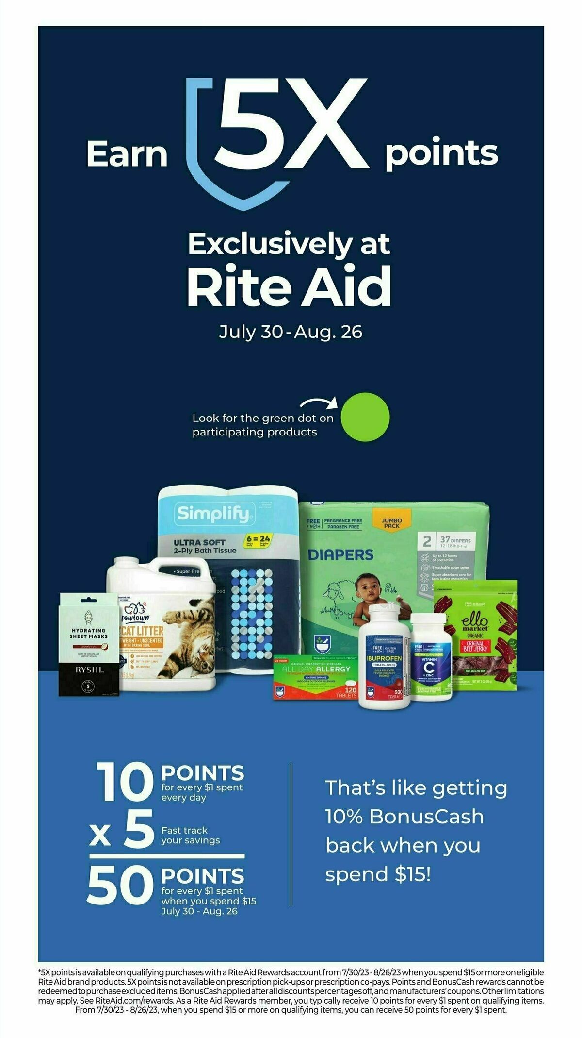 Rite Aid Weekly Ad from August 6