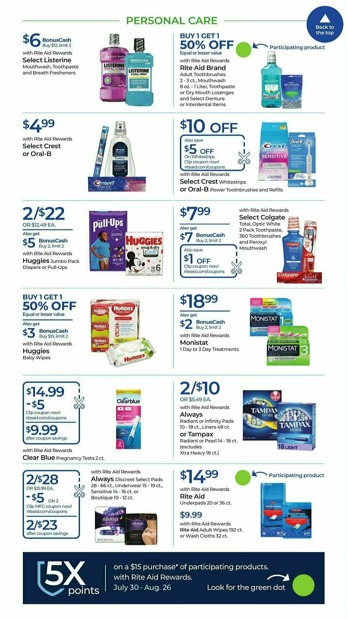 Rite Aid Weekly Ad from August 13