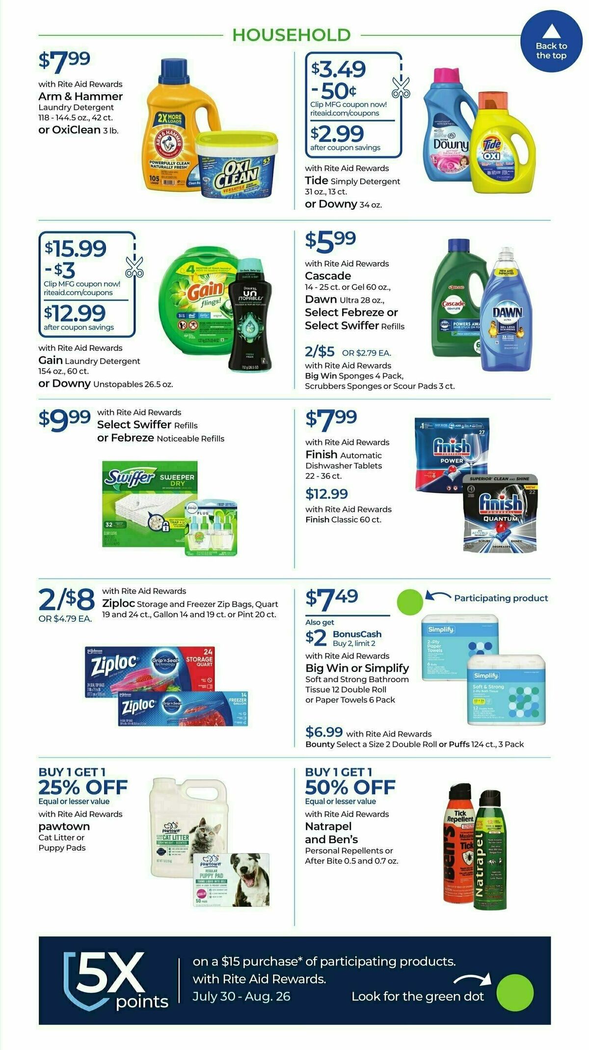 Rite Aid Weekly Ad from August 13