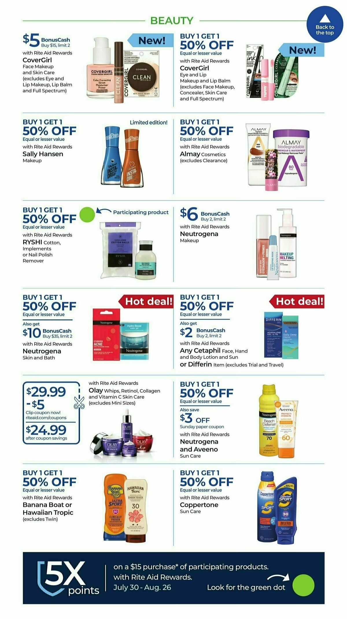 Rite Aid Weekly Ad from August 13