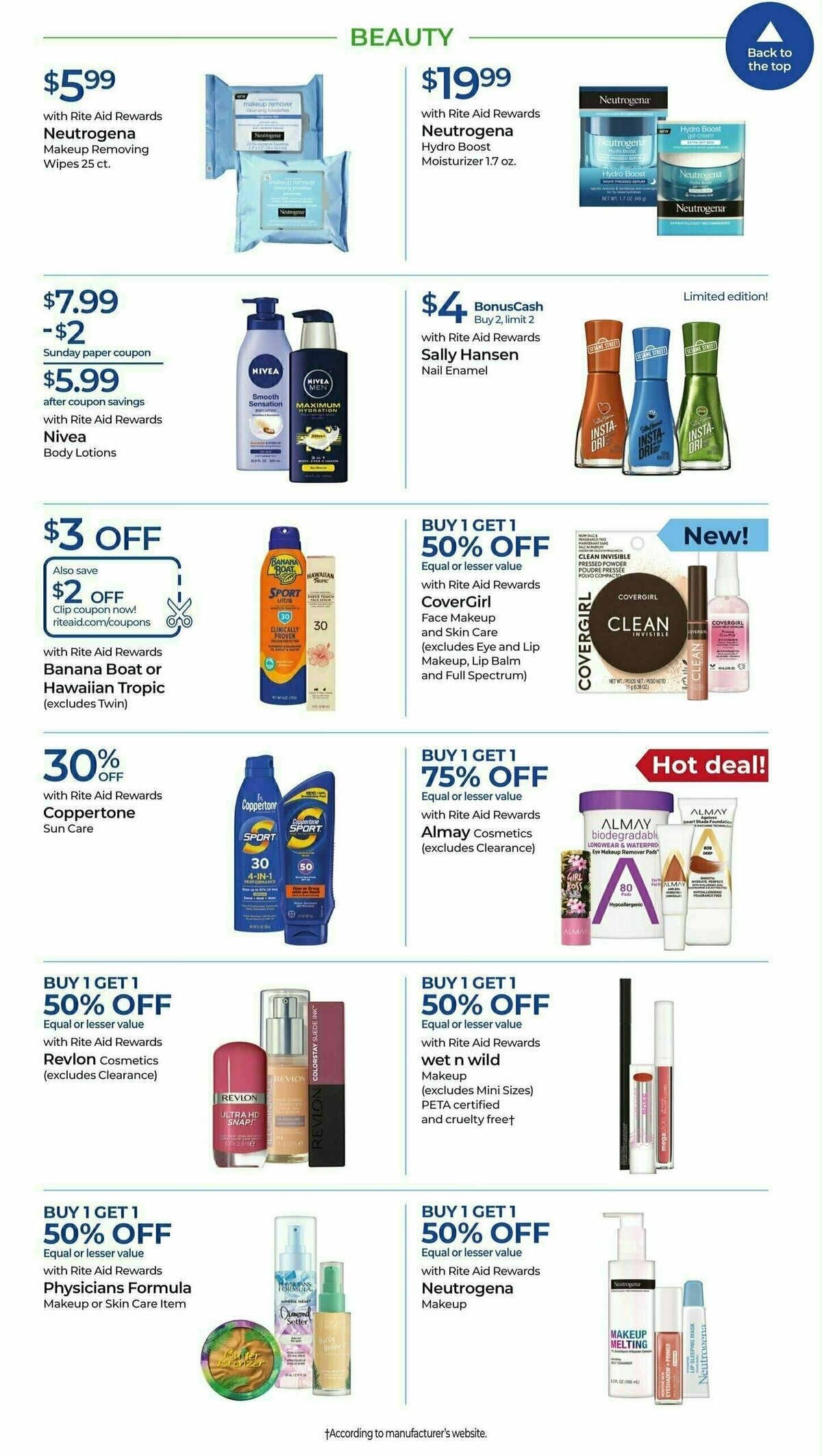 Rite Aid Weekly Ad from August 20