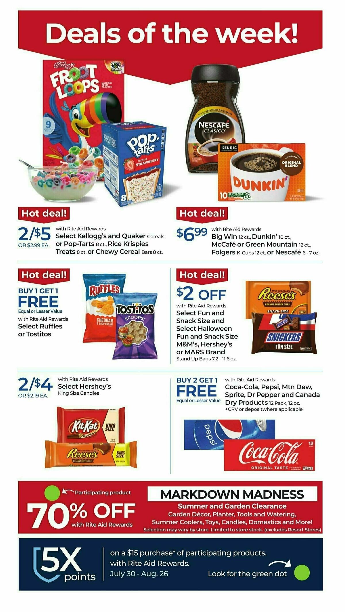 Rite Aid Weekly Ad from August 20