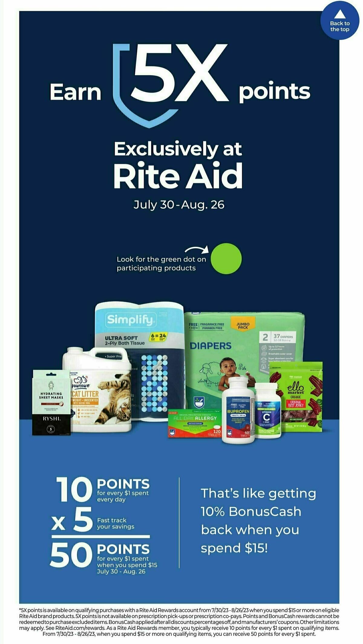 Rite Aid Weekly Ad from August 20